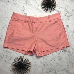 NWT J.Crew Factory Powdered Oxford City Fit Shorts